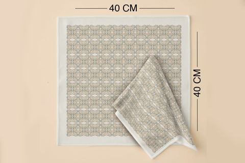 SANAT DOKUSU PAMUKLU ALTI ADET PEÇETE