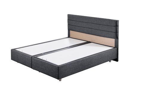 SOFİA BAZA BAŞLIK LETTO YATAK SETİ, ANTRASİT, 150X200