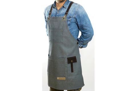 MONAPRON 13 MANTEGNA DENİM ÖNLÜK, MAVİ