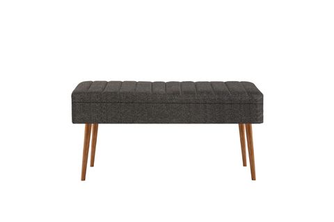 VİNA KUMAŞLI SANDIKLI BENCH, ANTRASİT, 1053