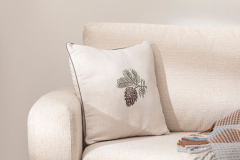 PİNE CONE NAKIŞLI  KIRLENT KILIFI