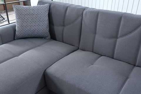 MEYRA KÖŞE KOLTUK, KOYU GRİ