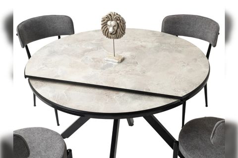 VOGA AÇILIR MASA TAKIMI, GRİ