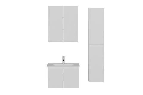 NİKA BANYO DOLABI 65CM AS2K 2K2A ETJ BOY BEYAZ
