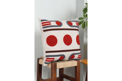 GEOMETRİK DESENLİ KIRLENT KILIFI PUNCH 43X43
