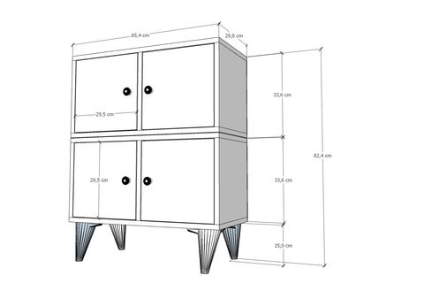 BK CONCEPT AYAKKABILIK, 4 KAPAKLI, AYK-1076-Ç