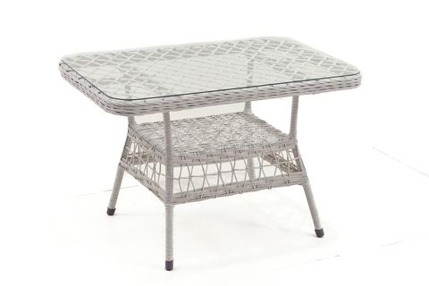 PALMA RATTAN İKİLİ OTURMA GRUBU, BEYAZ