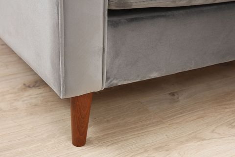 ROME THREE SEATER,STEEL GREY