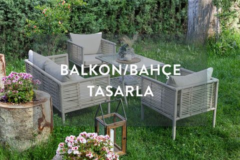 BALKON/BAHÇE TASARLA