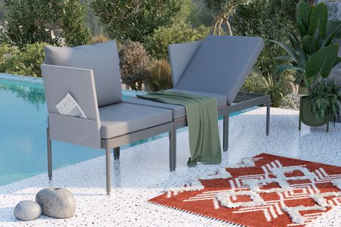 LİMNİ HOME MİNİ MULTİLOUNGE BAHÇE BALKON KOLTUĞU, GRİ
