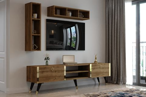PERGE TV ÜNİTESİ, CEVİZ
