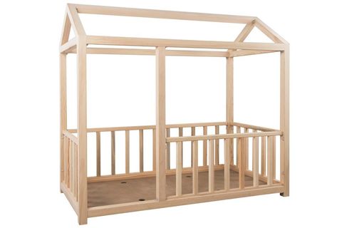 ALİS MONTESSORİ KARYOLA, CEVİZ, 90X190