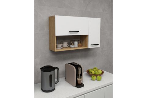 AKASYA ÇOK AMAÇLI DOLAP,  SAFİRMEŞE BEYAZ