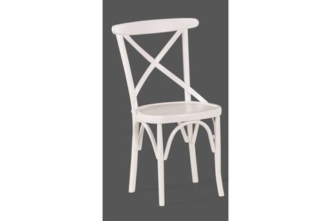THONET ÇARPI ÇITALI SANDALYE, EKRU