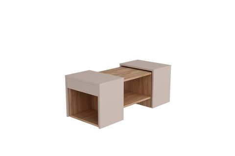 ARNETTİ SARTOS ZİGONLU ORTA SEHPA,ATLANTİK ÇAM BEJ
