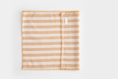 KİTCHEN ESSENTİALS ÇİZGİLİ AMERİKAN SERVİS, İKİLİ SET, SARI, 35X50