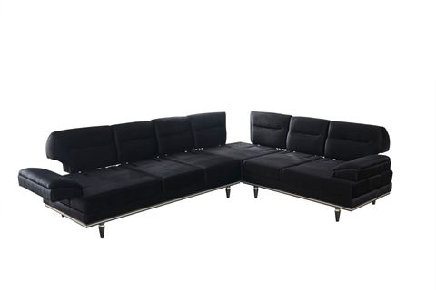 LUXURY KÖŞE KOLTUK, SİYAH, SOL KÖŞE