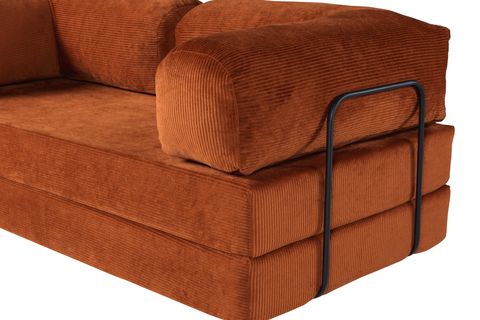 LİNA ÇOK AMAÇLI YATAKLI AKTİVİTE KOLTUĞU, KİREMİT, 80X160