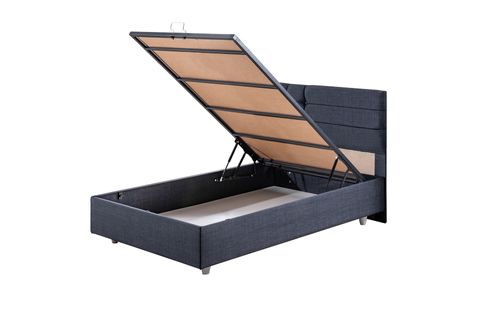 VİYANA BAZA BAŞLIK LETTO YATAK SETİ, LACİVERT, 100X200