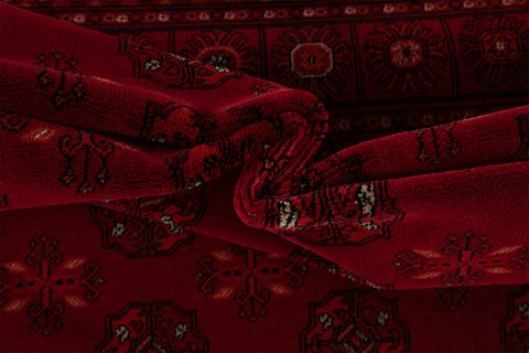 ANGORAHOME PERSİAN BK1004 DOKUMA MAKİNE HALISI, YUVARLAK, 160X160