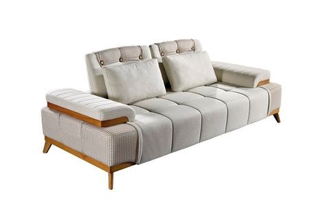 KYBELE ÜÇLÜ KOLTUK KREM