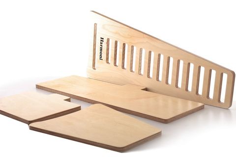 AHŞAP AYARLANABİLİR LAPTOP STANDI, NATUREL