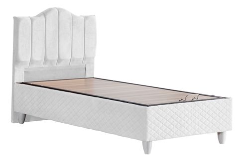 TREND BAZA BAŞLIK VE LETTO YATAK SETİ, BEYAZ, 120X200