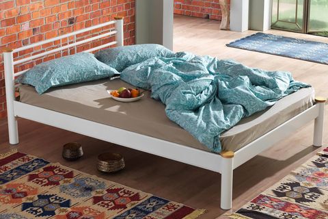 KAPPİS S METAL KARYOLA, BEYAZ, 140X190