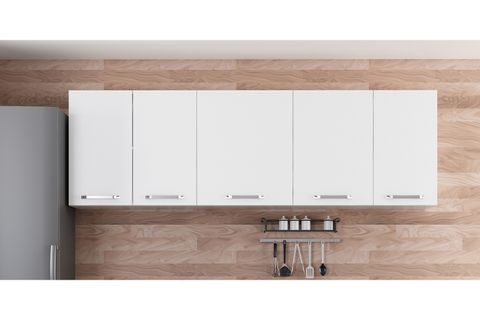 MİNAR 230 CM MUTFAK DOLABI BEYAZ 230-B1-ÜST MODÜL