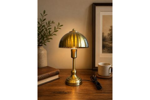 LUMİA DOKUNMATİK ESKİTME RETRO BAŞLIKLI MASA LAMBASI