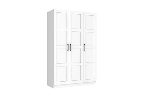 DEKOREX GARDIROP, BEYAZ, 3 KAPAKLI, MNT311