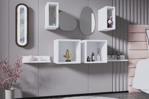 AYDIN KİTAPLIKLI RAF, NRG-DVR-1014