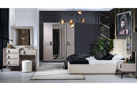 SAFİR YATAK ODASI TAKIMI, 4 KAPAKLI