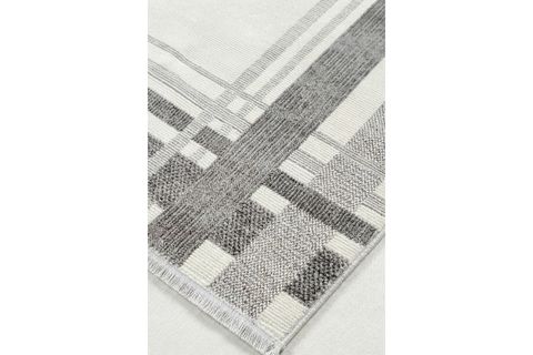 MERİNOS HALI RODİN 77772 095 SALON HALISI, GRİ, 80X150