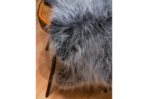 KOYUN POST HALI, KAYDIRMAZ TABAN, BEYAZ GRİ, 60X90