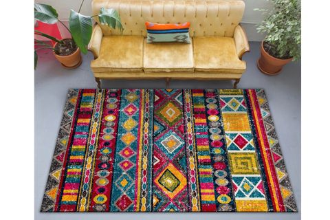 JUNGLE VİNTAGE BOHEM DESENLİ YOLLUK, BAMBU, 80X150