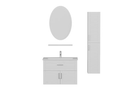 VERA BANYO DOLABI AS2K1Ç136, BEYAZ, 85CM