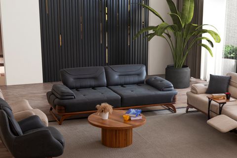 JAGUAR ÜÇLÜ KOLTUK, ANTRASİT