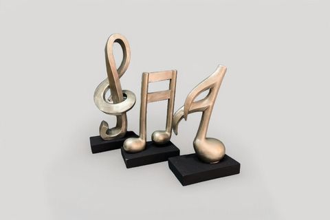 ÜÇLÜ NOTA DEKORATİF OBJE