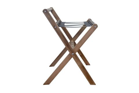 AHŞAP OTEL TİPİ KATLANABİLİR BAVULLUK CEVİZ