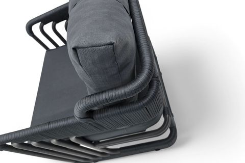 OKYANUS İP ÖRGÜ ÜÇLÜ OTURMA GRUBU, ANTRASİT