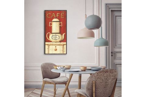 ÇERÇEVELİ CAFE AHŞAP  TABLO 30X60