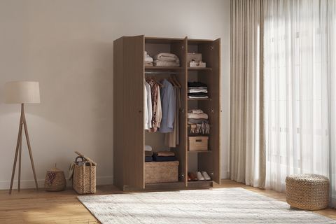ÇETMEN COMFORT FLEX PLUS DOLAP 3 KAPAKLI CEVİZ