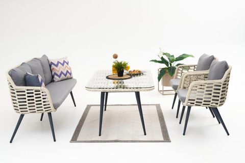 ARORA MİDİ RATTAN ÜÇLÜ BAHÇE OTURMA GRUBU