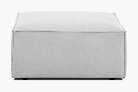 LENA KETEN PUF, GRİ