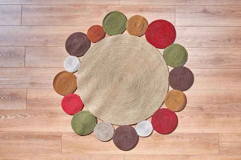 MARKAEV NOMAD JÜT HALI 05, MULTİ, 90X90