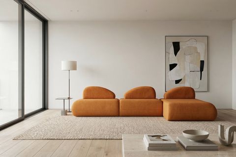 LİVA KÖŞE KOLTUK, XL, TURUNCU