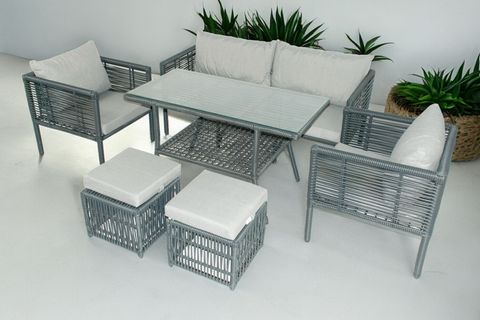 NEW YORK XL OTURMA TAKIMI TAŞ RENGİ