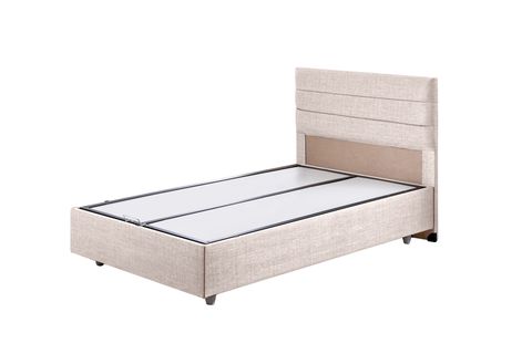 SOFİA BAZA BAŞLIK LETTO YATAK SETİ, KREM, 90X190