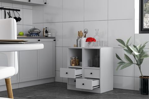 BK ÇOK AMAÇLI DOLAP, 2 ÇEKMECELİ, ÇAD